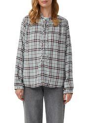s.Oliver Karobluse mit verspielten Details, Relaxed günstig online kaufen