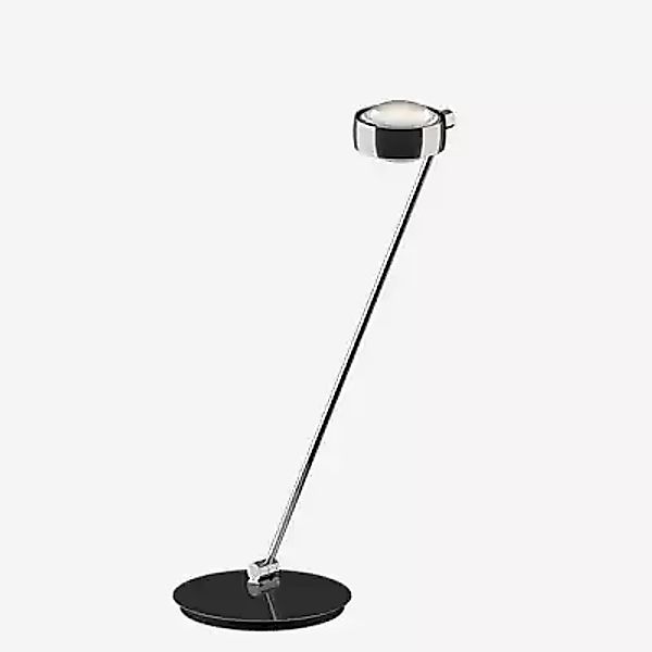 Occhio Sento Tavolo 80 D Tischleuchte LED links, Kopf chrom glänzend/Body c günstig online kaufen