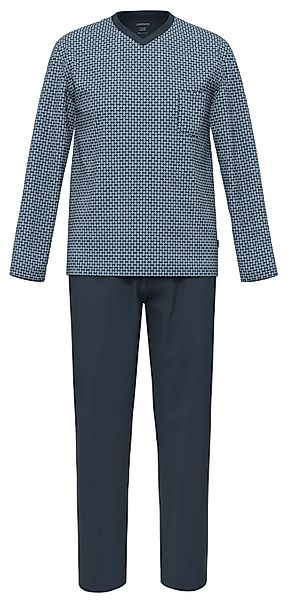 Ammann Schlafanzug Herren Pyjama lang (2 günstig online kaufen