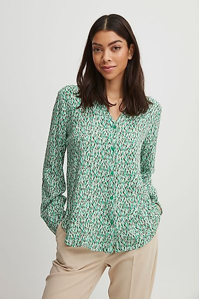 b.young Langarmbluse BYJOSA VNECK SHIRT - günstig online kaufen