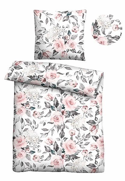 Castell - Markenbettwäsche Bettwäsche "0380446" 2 Stk. tlg. Nicki, kuscheli günstig online kaufen