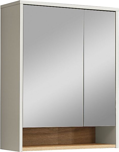 BASIC by Balculina Spiegelschrank Linea (1-St) Breite 60cm, Melaminbeschich günstig online kaufen