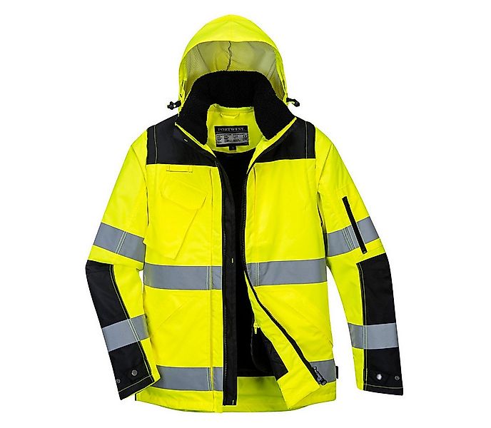 Portwest Arbeitsjacke C469 - Warnschutz Pro 3-in-1 Kontrast Winterjacke Ext günstig online kaufen