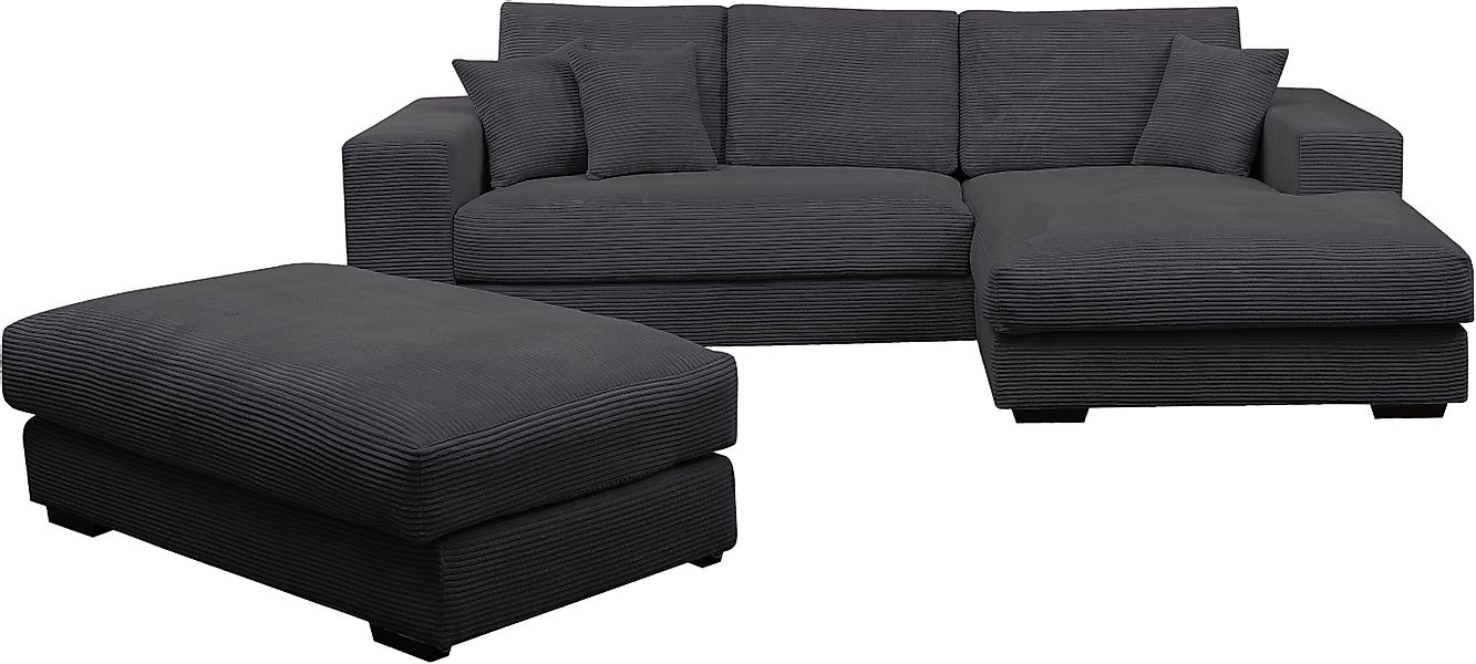 WERK2 Polstergarnitur Eden L-Form + Hocker. günstig online kaufen