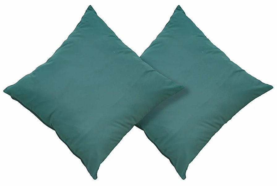 Bruno Banani Dekokissen "Lagan" 2-er Set, einfarbig, Kissenhüllen ohne Füll günstig online kaufen