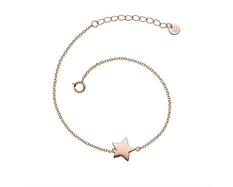 Glanzstücke München Silberarmband Stern roségold, aus Sterling Silber günstig online kaufen