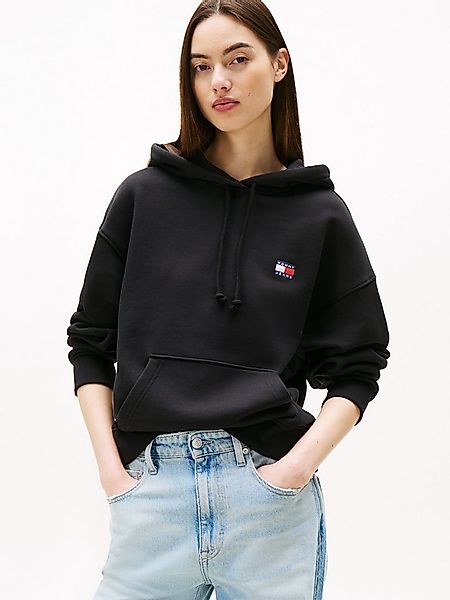 Tommy Jeans Hoodie TJW BXY BADGE HOODIE EXT mit Logo-Badge günstig online kaufen