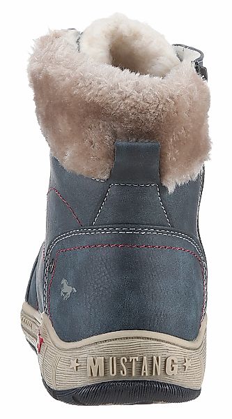 Mustang Shoes Winterboots mit Kunstfellkragen in günstig online kaufen