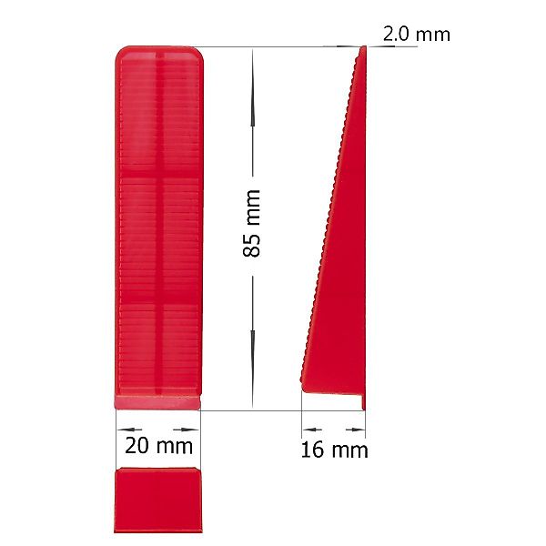 MidGard Fliesenkreuz Verlegekeile Fliesenkeile Keile Fliesen-Verlegehilfe günstig online kaufen