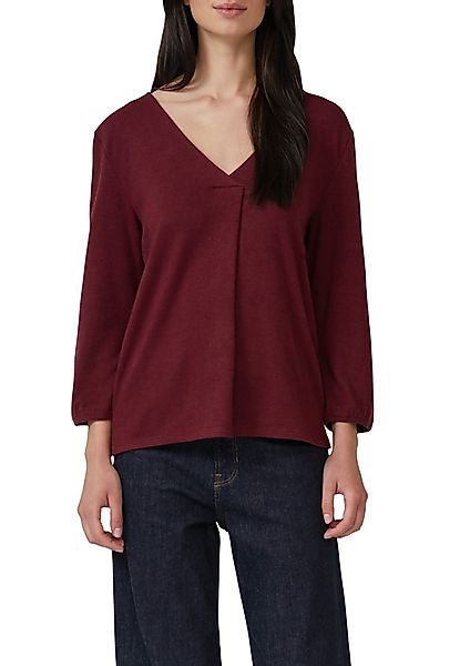 s.Oliver 3/4-Arm-Shirt mit V-Ausschnitt günstig online kaufen