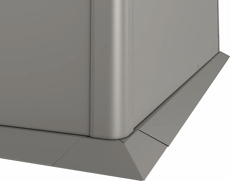 Biohort Beetumrandung "B180928" Mähkante für Hochbeet BxT: 200x200 cm günstig online kaufen