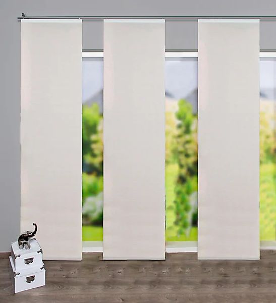 HOME WOHNIDEEN "LOGI" Klettband 3 tlg. HxB: 245x60, inkl. Befestigungszubeh günstig online kaufen