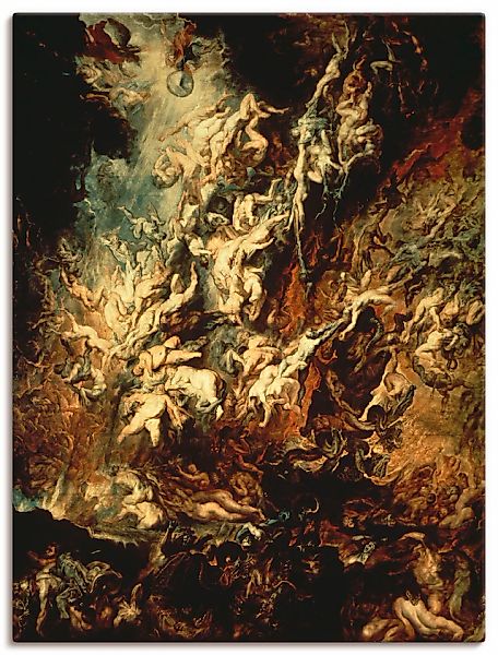 Artland Kunstdruck »Höllensturz der Verdammten I« Dark Fantasy 1 Stk. tlg. günstig online kaufen