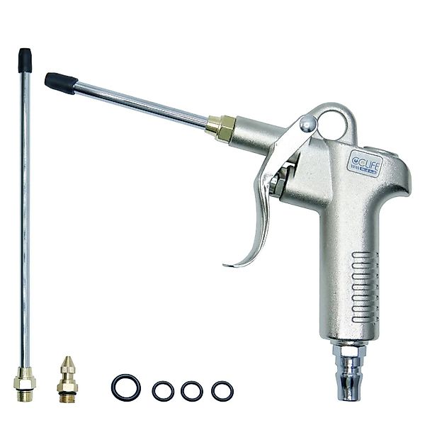 CCLIFE Druckluftpistole 1/4 Zoll mit 3 Düsen bis 10 Bar Für Industrielle Re günstig online kaufen