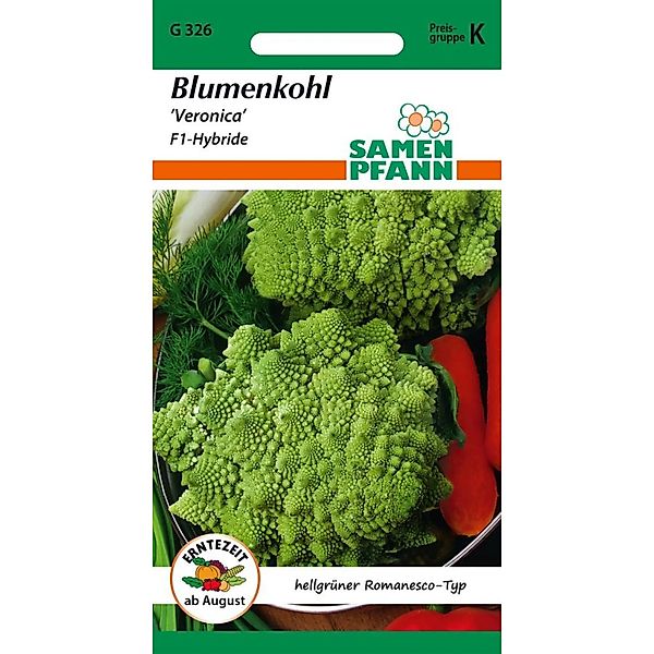 SAMEN PFANN Blumenkohl Veronica F1 Romanesco-Typ günstig online kaufen