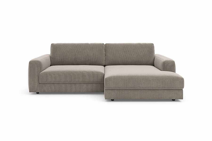 TRENDMANUFAKTUR Ecksofa "Bourbon, Mega Designsofa mit tollem Sitzkomfort, B günstig online kaufen