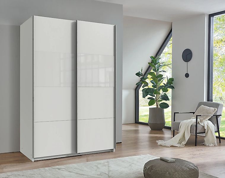 Wimex Schwebetürenschrank "Bramfeld TOPSELLER Kleiderschrank" mit Glaseleme günstig online kaufen