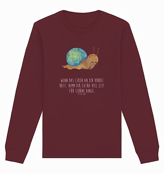 Mr. & Mrs. Panda Longpullover Größe L Schnecke Sir - Burgundy - Geschenk, L günstig online kaufen