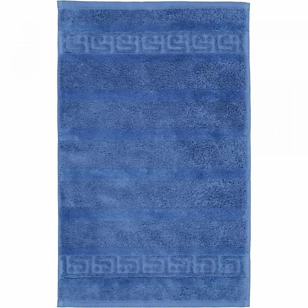 Cawö Handtücher Noblesse Uni 1001 - Farbe: saphir - 174 - Seiflappen 30x30 günstig online kaufen