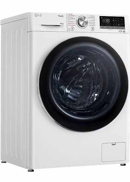 LG Waschtrockner "V7WD96H1A" 9 kg /6 kg 71 dB(A) TurboWash - Waschen in nur günstig online kaufen