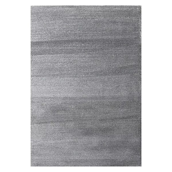 Hochflorteppich Monza grau B/L: ca. 80x150 cm günstig online kaufen