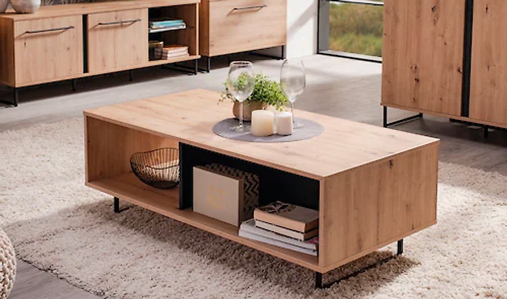 INOSIGN Couchtisch »Sardinia« Breite ca. 120,5 cm günstig online kaufen