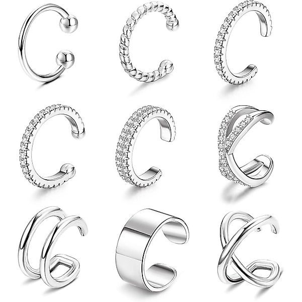 LuxusKollektion Schmuckset Ear Cuff Set Damen günstig online kaufen