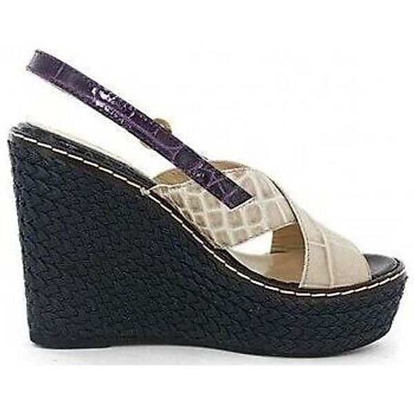 Emporio Armani EA7  Sandalen COMPENSA  CUIR  BEIGE  C14ARMANI002 ARMANI005 günstig online kaufen