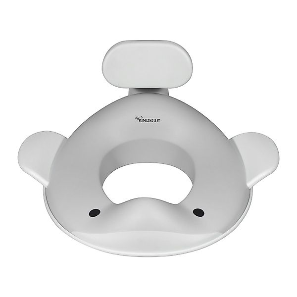 KINDSGUT Baby-Toilettensitz Wal, Hellgrau günstig online kaufen