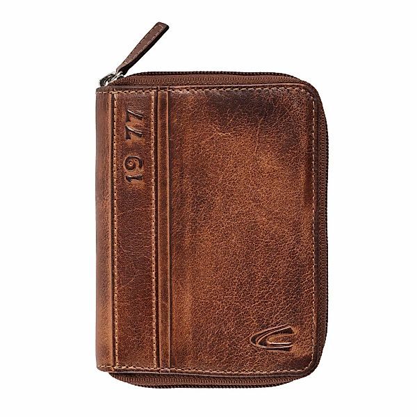 camel active Geldbörse "Melbourne" aus hochwertigem Rindsleder mit kernigen günstig online kaufen