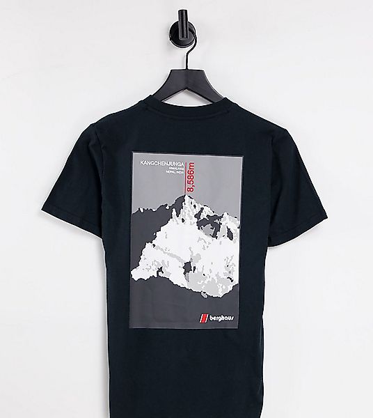 Berghaus – Kanchenjunga – T-Shirt in Schwarz, exklusiv bei ASOS günstig online kaufen