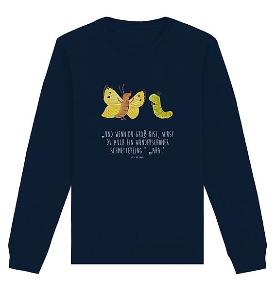 Mr. & Mrs. Panda Longpullover Raupe Schmetterling Größe XXL - French Navy - günstig online kaufen