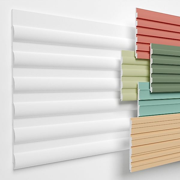 HEXIMO Wanddekoobjekt HLM-3-01 (Lamellenwand (Musterstück) aus günstig online kaufen