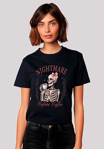 F4NT4STIC T-Shirt "Nightmare Before Coffee", Premium Qualität günstig online kaufen