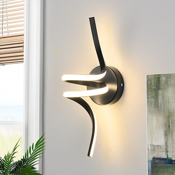 ZMH LED Wandleuchte Innen Schwarz/Weiß Modern günstig online kaufen