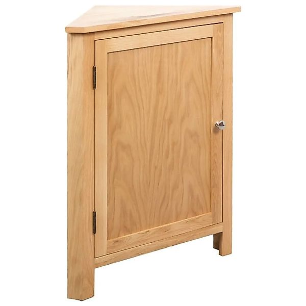vidaXL Eckschrank 59x45x80 cm Massivholz Eiche 247040 günstig online kaufen