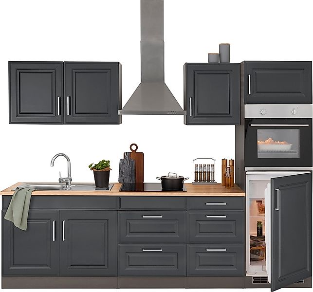 KOCHSTATION Küchenzeile »KS-Stockholm« mit E-Geräten, Breite 270 cm, wahlwe günstig online kaufen