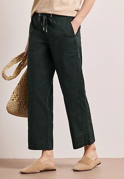 STREET ONE Paperbag-Hose mit elastischem Bund günstig online kaufen