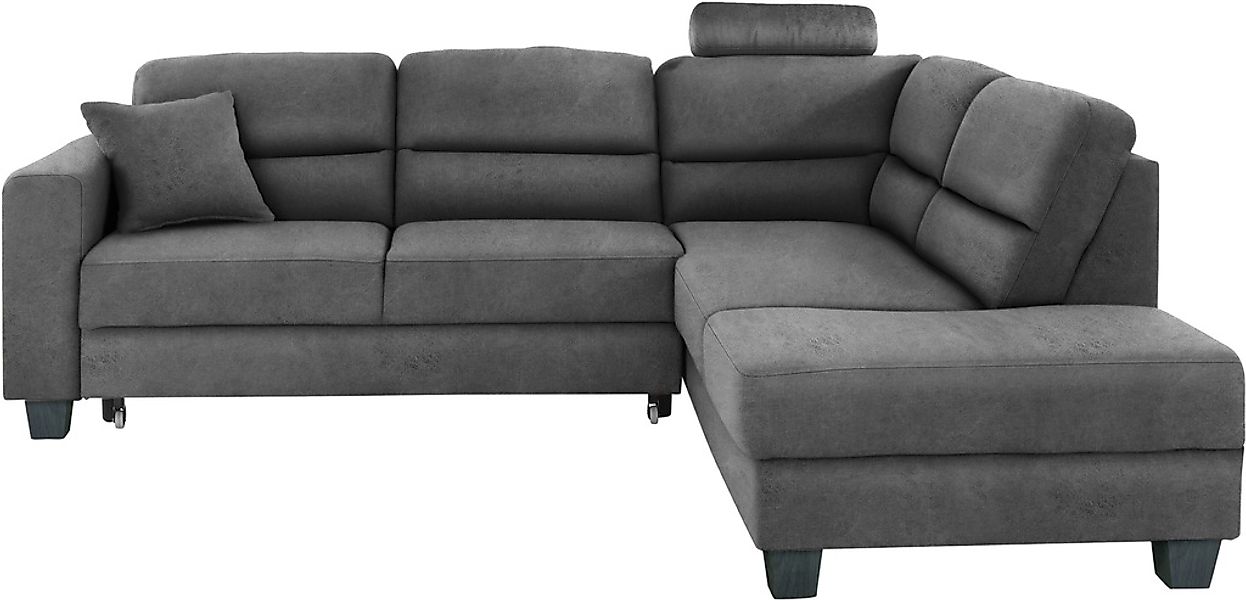 TRENDMANUFAKTUR Ecksofa "Chamber, zeitlos & elegant, bequem, L-Form", inklu günstig online kaufen