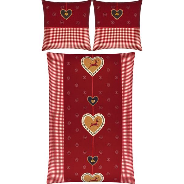 Kaeppel Bettwäsche Bettwäsche, Biber, Karo günstig online kaufen