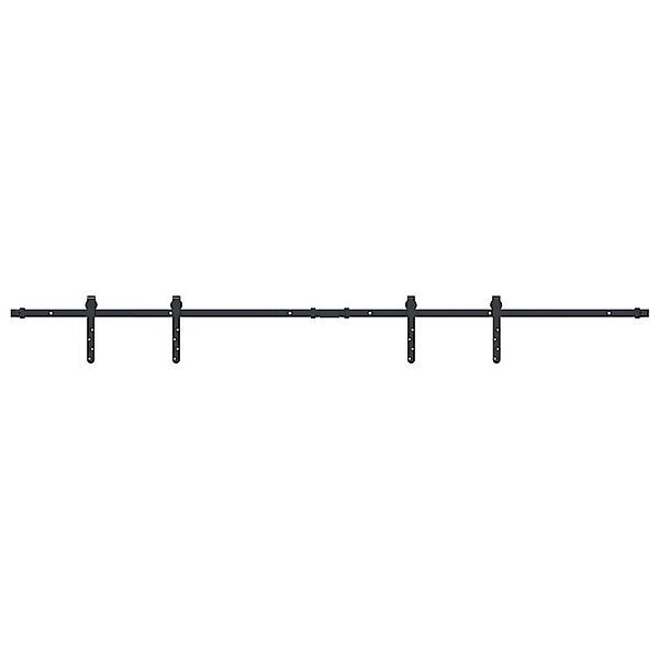 vidaXL Schiebetürbeschlag Set für Schranktüren 200 cm Karbonstahl 4009667 günstig online kaufen