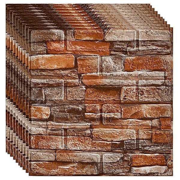 TWSOUL 3D-Wandtattoo 3D-Wandaufkleber, 35*35cm,10 Stück, Dicke günstig online kaufen