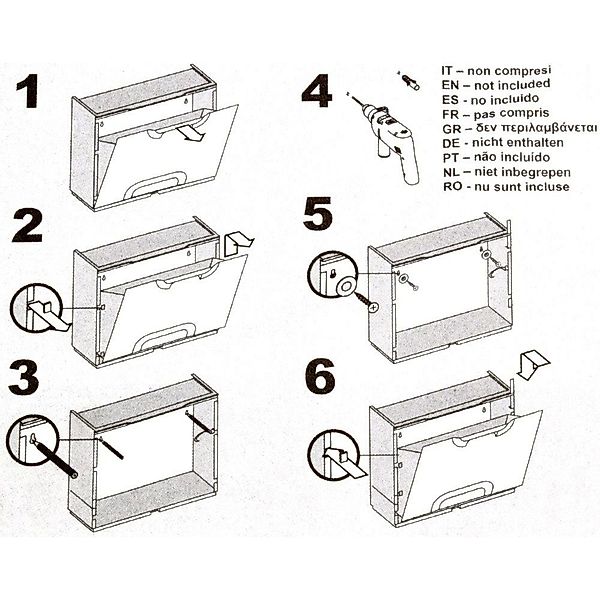 GarPet Schuhbox Schuhkipper weiß Erweiterbar Flur günstig online kaufen