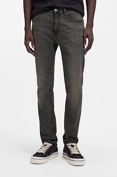 HUGO Blue Slim-fit-Jeans "Ash" mit Stone-washed-Finish günstig online kaufen