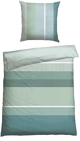 Schiesser Bettwäsche Endy Stripes aus weicher günstig online kaufen