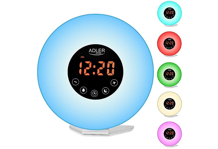 Adler Radiowecker Adler AD 1916 Lichtwecker, UKW-Radio, USB günstig online kaufen