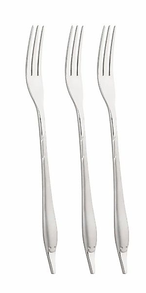 Mulex Brotzeitgabel "Mini-Besteck, Gabel Set, satiniert" innovatives Produk günstig online kaufen