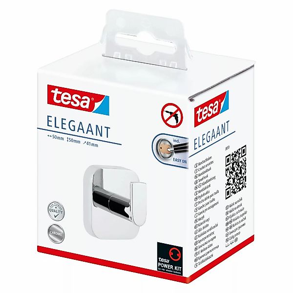 tesa Handtuchhaken tesa Handtuchhaken Elegaant Metall, günstig online kaufen