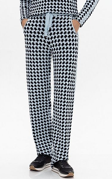 Passioni Strickhose mit geometrischem Allover-Muster günstig online kaufen