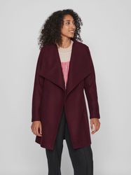 Vila Kurzmantel VICOOLEY COLLAR BELT COAT günstig online kaufen